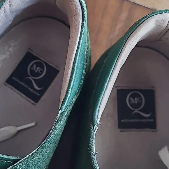 McQ Alexander McQueen green Suede Sneakers size 43, US 13 - Picture 2 of 6